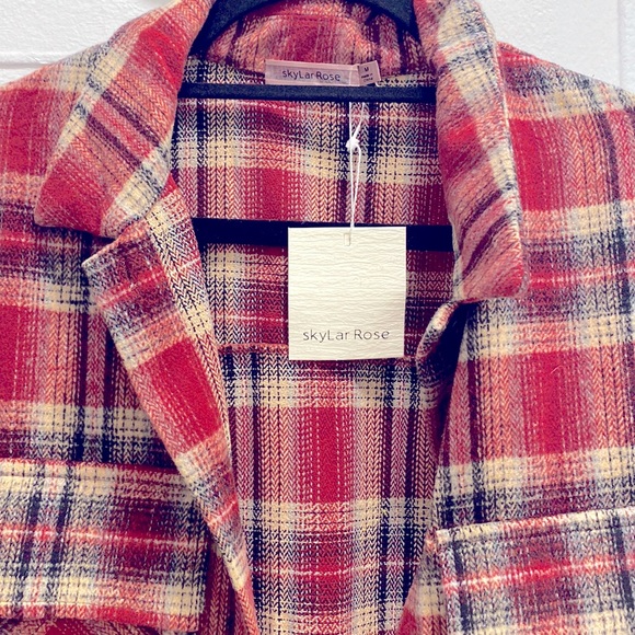 NWT VICI Long Flannel Jacket - Picture 3 of 5